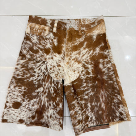 PRE-ORDER OMERTÀ COWHIDE SHORTS