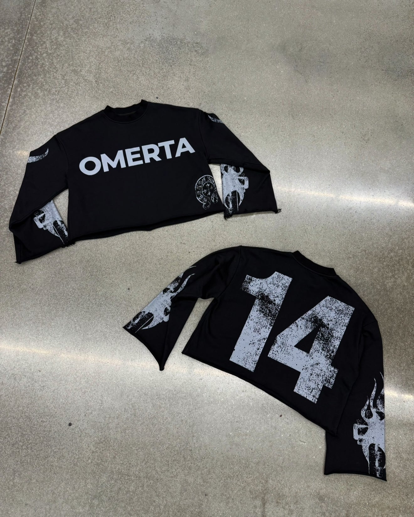 OMERTÀ CODE OF 14. Long Sleeve