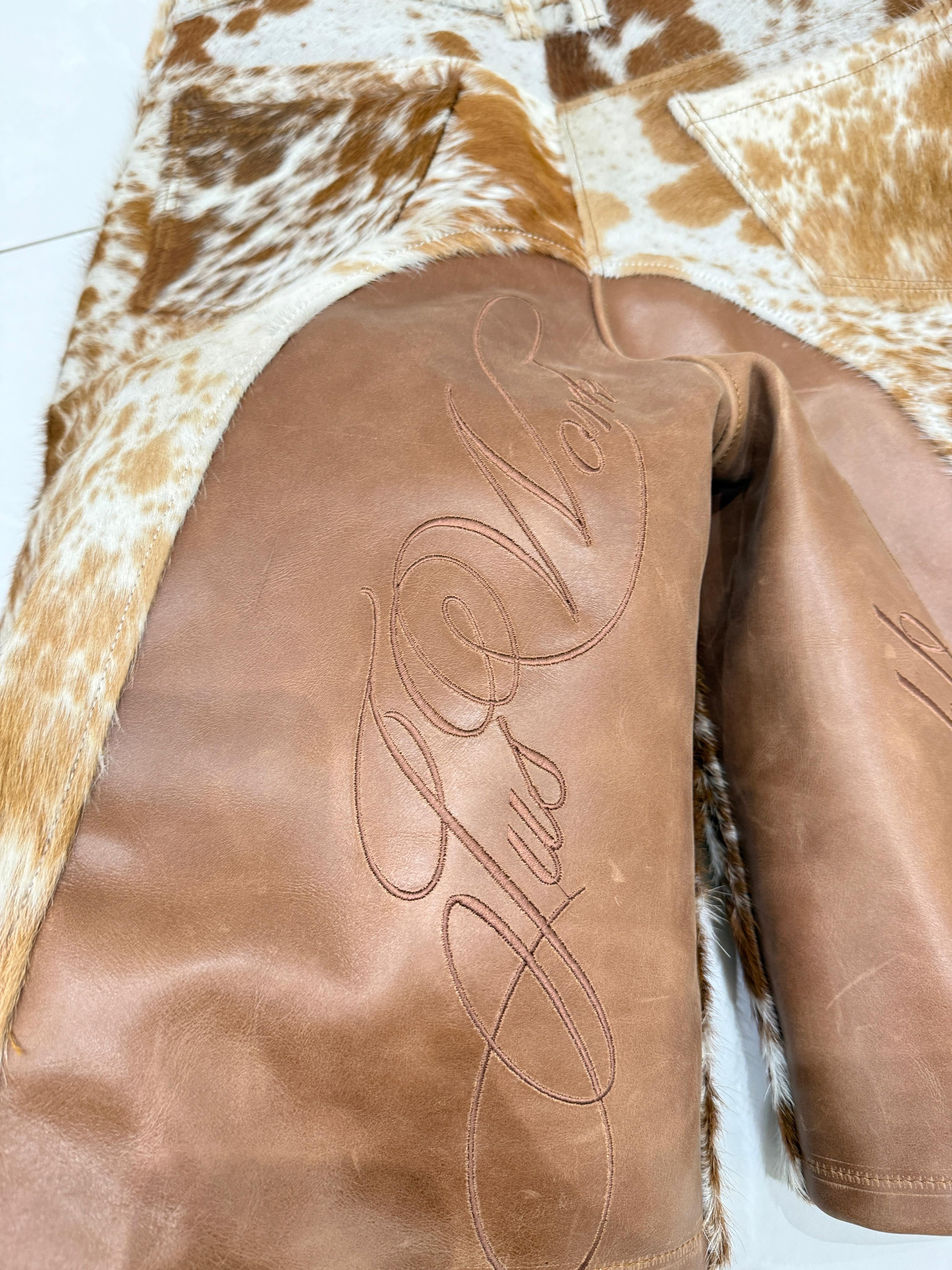 PRE-ORDER OMERTÀ COWHIDE SHORTS